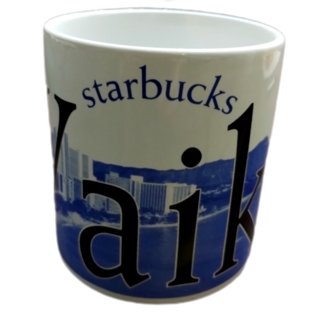 Starbucks 2002 Waikiki City Mug by Jan Belson 20oz Collector Series Vintage